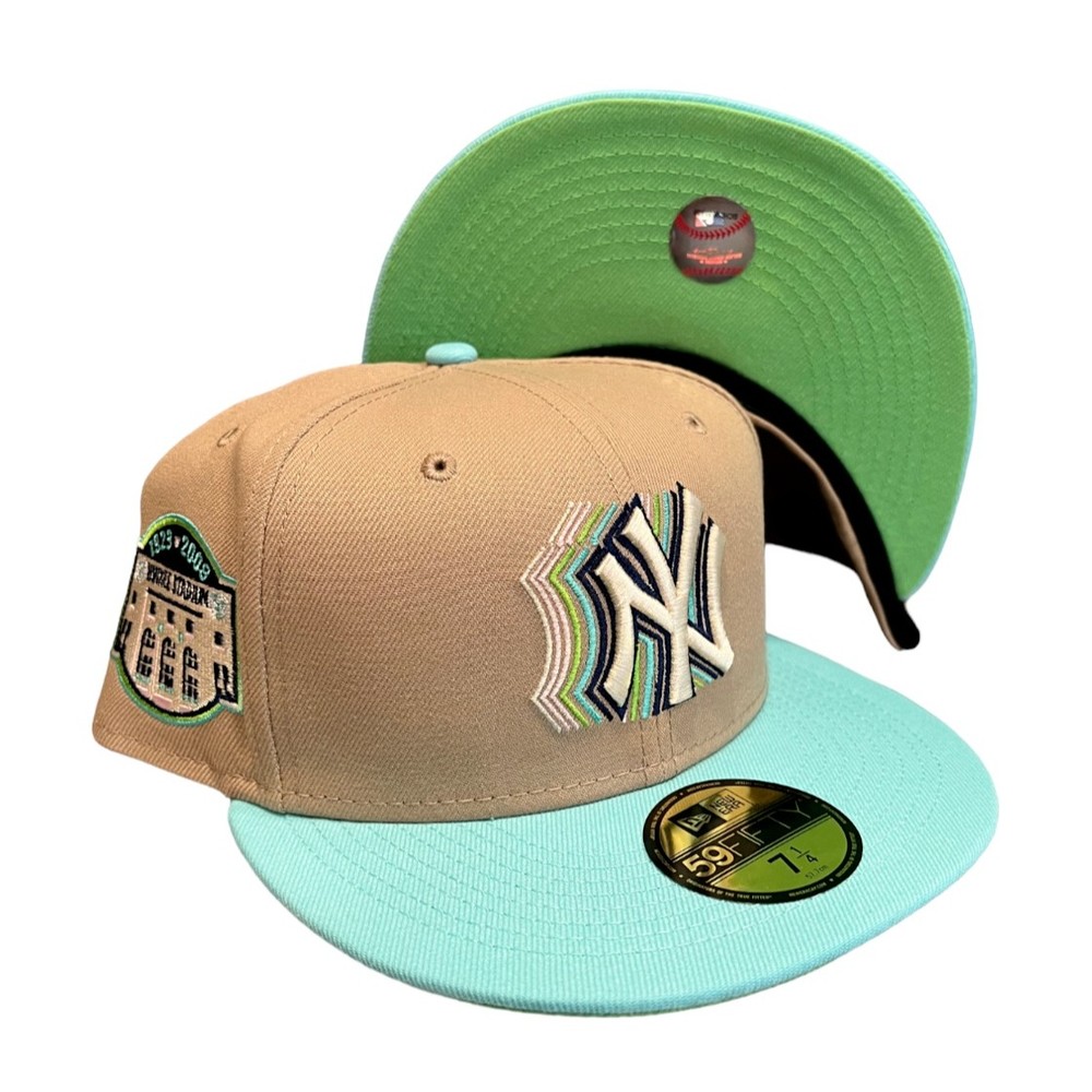 New Era New York Yankees 59FIFTY Fitted Hat Cap Yankee Stadium Side Patch 7 1/4